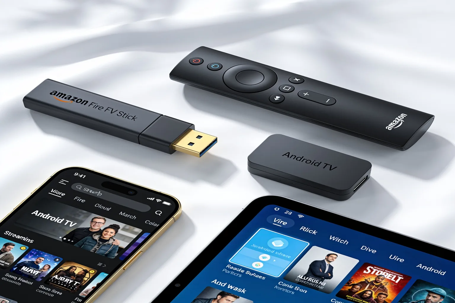 Appareils compatibles IPTV Premium: Firestick, Smart TV, smartphone et tablette